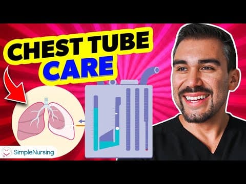 Chest Tubes Simplified: Care, Complications, & NCLEX Must-Knows thumbnail