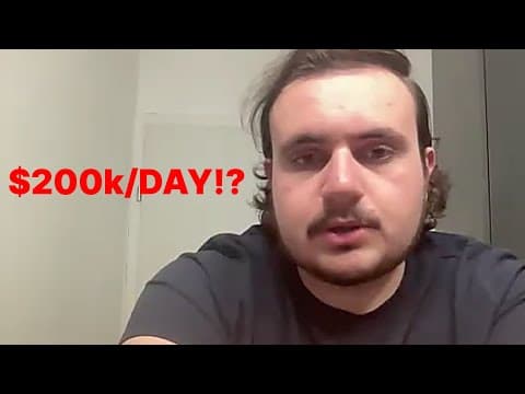 I Exposed ClickBank's #1 Affiliate Doing $200k/Day thumbnail