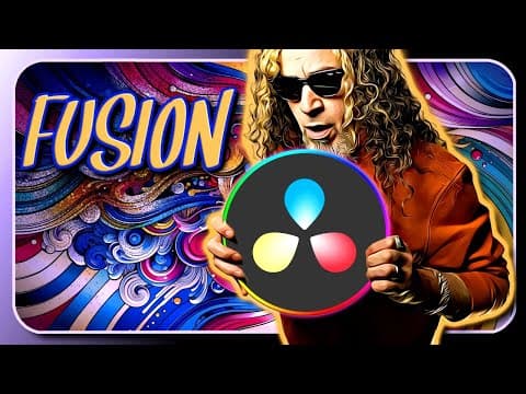Beginners, MASTER the FUSION Page! - DaVinci Resolve thumbnail