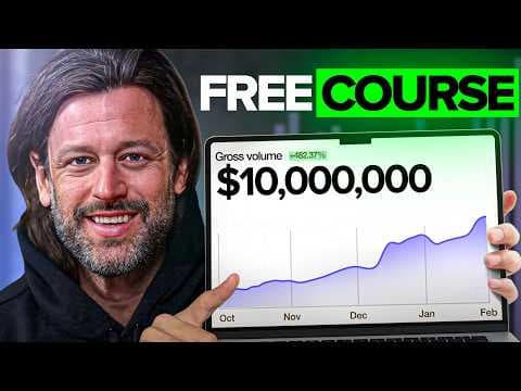 How to Grow Your SaaS From $0 to $10M ARR (1+ Hour FREE COURSE) thumbnail