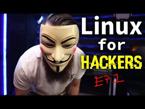 Linux for Hackers // EP 1 (FREE Linux course for beginners) thumbnail