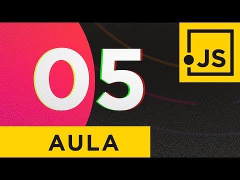 Variáveis e Tipos Primitivos - Curso JavaScript #05 thumbnail