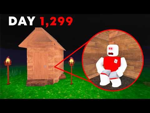 I Survived In A SHED for 99 Nights in the Forest!  thumbnail