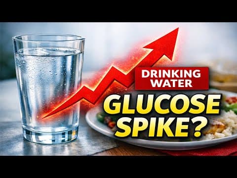 How Drinking Water With Meals Can Spike Your Blood Sugar | Dr. Mandell thumbnail