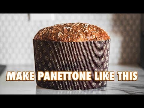 How To Make Traditional Panettone At Home thumbnail