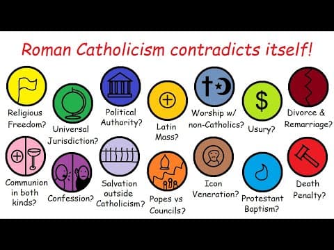 Every Roman Catholic CONTRADICTION explained thumbnail