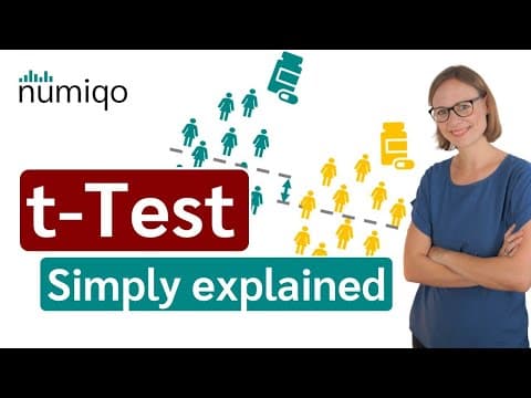 t-Test - Full Course - Everything you need to know thumbnail