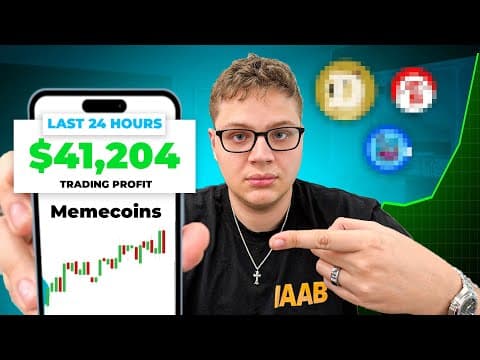 How I Made $41,204 in 24 Hours Trading Memecoins thumbnail