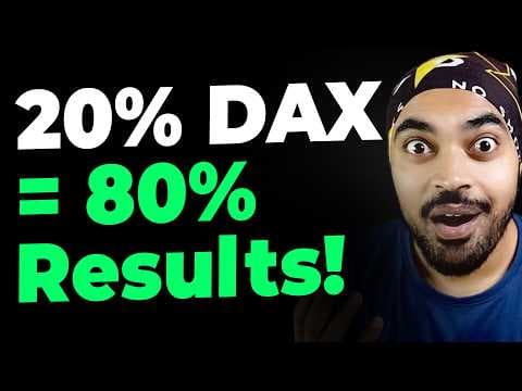 The Most Important DAX Functions You Must Know in Power BI thumbnail