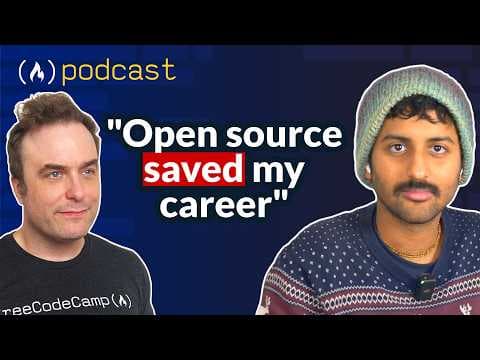 How to build your own learning path using Open Source with Kunal Kushwaha [Podcast #200] thumbnail