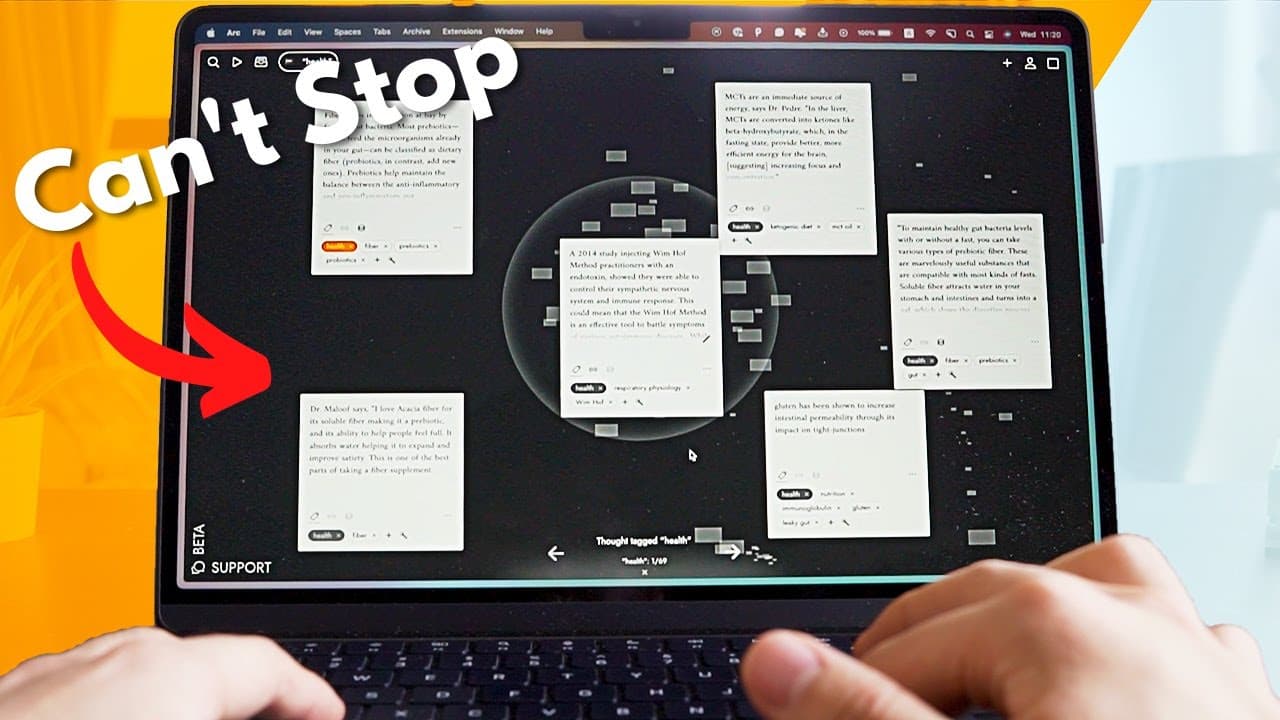 YouTube video player