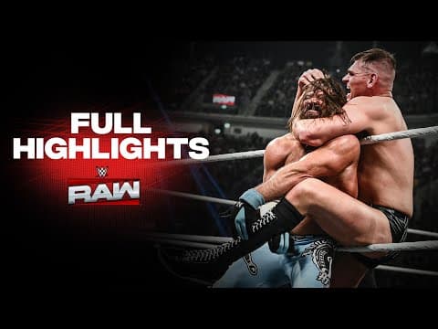 Full Raw highlights: Jan. 12, 2026 thumbnail
