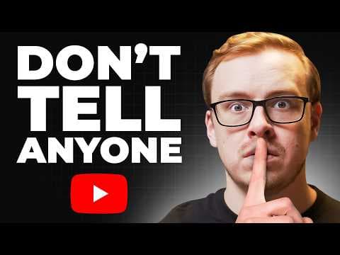 5 Reasons Why You Shouldn’t Tell ANYONE About Your YouTube Channel thumbnail
