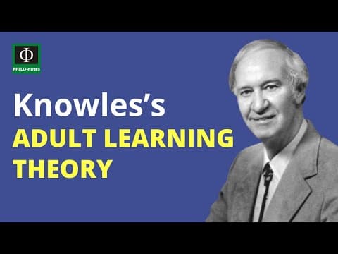 Knowles’s Adult Learning Theory thumbnail