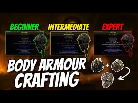 Crafting Beginner (40 ex), Intermediate (1D), and Advanced (35D) Body Armors. thumbnail