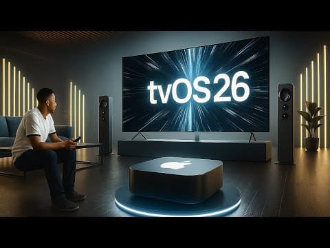What's New in Apple tvOS 26 Update? thumbnail