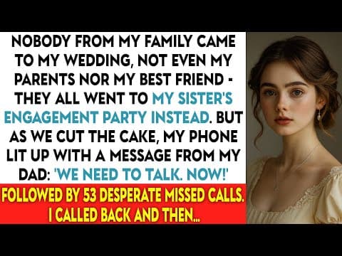 Nobody From My Family Came To My Wedding, Not Even My Parents Nor My Best Friend —They All Went To.. thumbnail