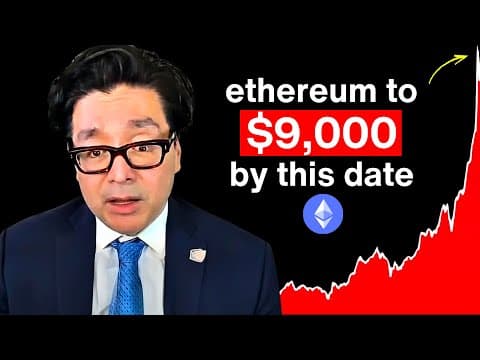 Tom Lee: My NEW Prediction For Ethereum & Bitcoin In 2026 (Prepare Now) thumbnail
