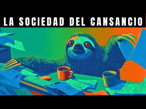 ¿Por qué estamos siempre tan cansados? La sociedad del cansancio de Byung-Chul Han thumbnail