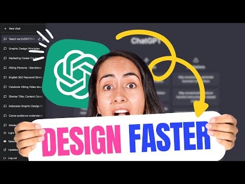 How to Use ChatGPT for Fast Graphic Design in Canva thumbnail