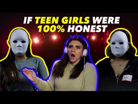 Brett Reacts To "If Teen GIRLS Were 100% Honest" thumbnail