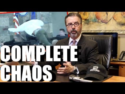 Defendant Jumps Over Bench & ATTACKS JUDGE in Vegas | Criminal Lawyer Reacts thumbnail