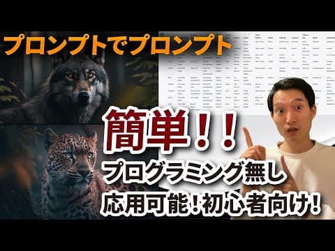 日本語でミッドジャーニーのプロンプトを作成する方法は？ thumbnail