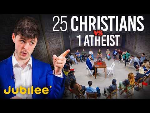 Does Animal Suffering Make God Less Likely? | 1 Atheist vs 25 Christians (feat. Alex O'Connor) | Surrounded thumbnail