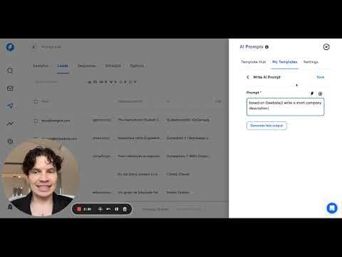 NEW FEATURE: Get more replies with AI personalisation (OpenAI prompt generator) thumbnail