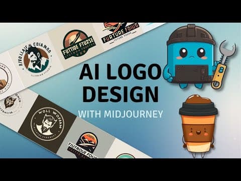 How to Create AI Logos Using MidJourney and Canva thumbnail