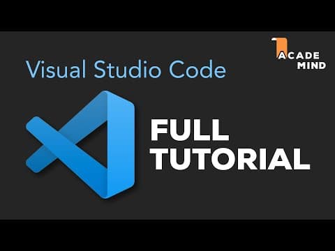 Visual Studio Code Tutorial for Beginners - Introduction thumbnail