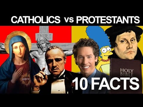 10 Differences between Catholics and Protestants thumbnail