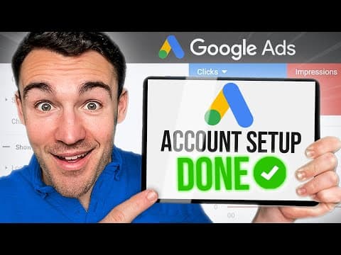 How To Set Up A Google Ads Account thumbnail