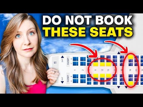 BEST Plane Seats Revealed (and which to avoid at all costs!) thumbnail