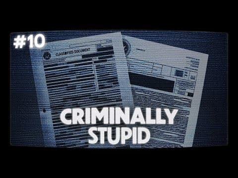 The Chat Log Spectacular | Criminally Stupid thumbnail