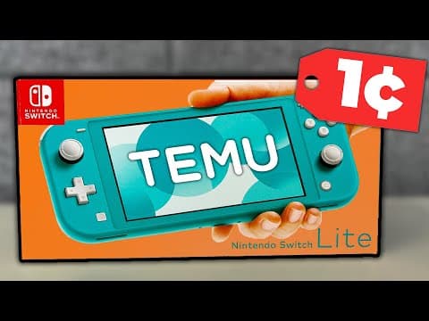 I bought a $.01 Switch from TEMU… and THIS happened 😳 thumbnail