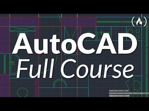 How to Start Drawing 2D in AutoCAD for Beginners thumbnail