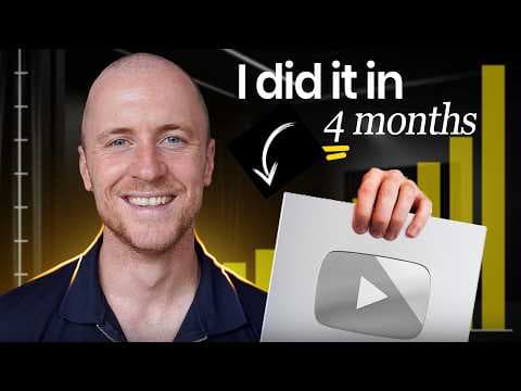 How I Grew from 0 to 100K Subscribers in 4 Months (My Exact Strategy) thumbnail