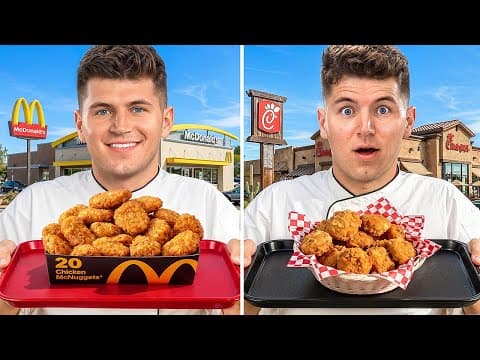I Ate Every Fast Food Chicken Nuggets thumbnail