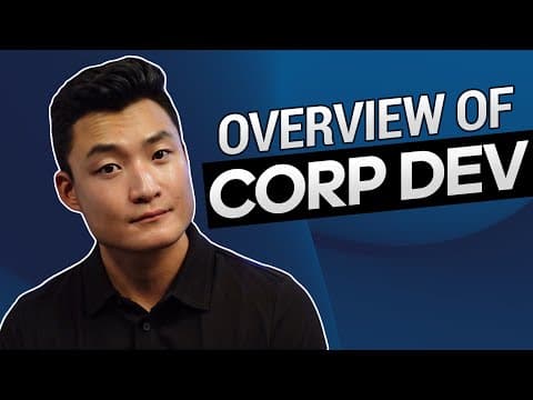 Corp Dev Primer (Responsibilities, Salary, Pros / Cons) thumbnail