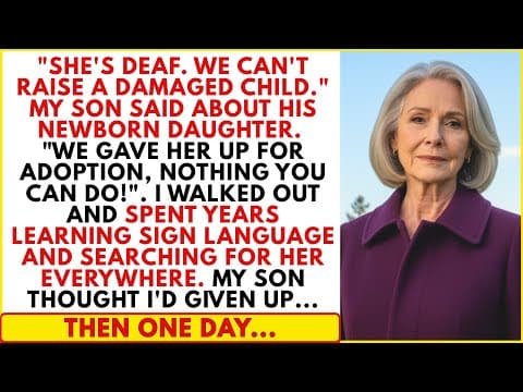 My Son Gave Up His Baby For Being Deaf—So I Spent Years Learning Sign Language to Find Her thumbnail