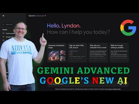 Gemini Advanced AI - Google renames & improves Bard thumbnail