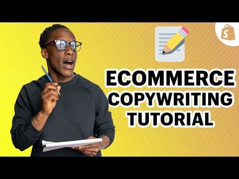 Ecommerce Copywriting 101: How to Write Words That SELL thumbnail