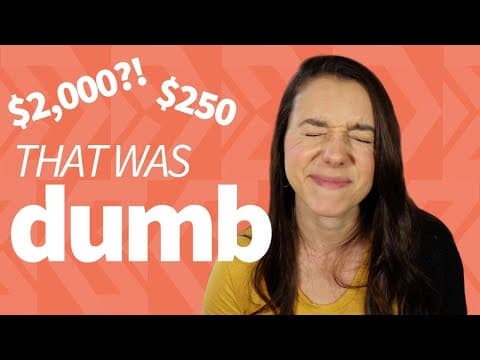 6 Dumbest (and Most Realistic) Purchases I've Made In My 20's thumbnail