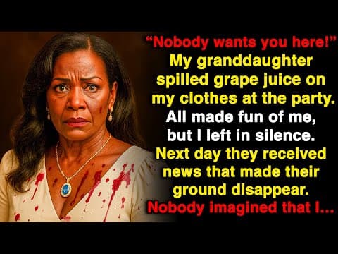 At the party everyone made fun of me. That night the whole family lost everything, nobody imagined… thumbnail