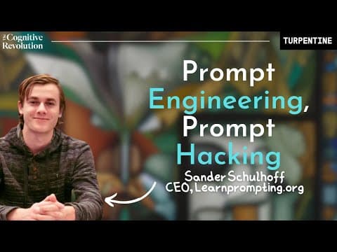 Ignore Previous Instructions & Listen to This Interview | Sander Schulhoff, CEO, LearnPrompting.org thumbnail