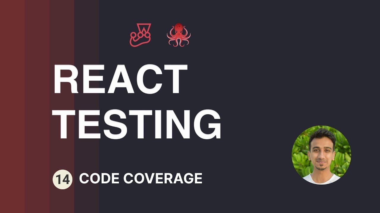 React Testing Tutorial - 14 - Code Coverage | Glasp