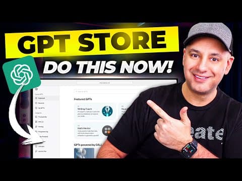 How to get GPTs ready for the GPT Store today thumbnail