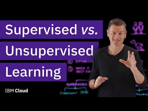 Supervised vs. Unsupervised Learning thumbnail