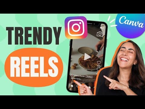 How to create a REEL with Canva on your PHONE thumbnail
